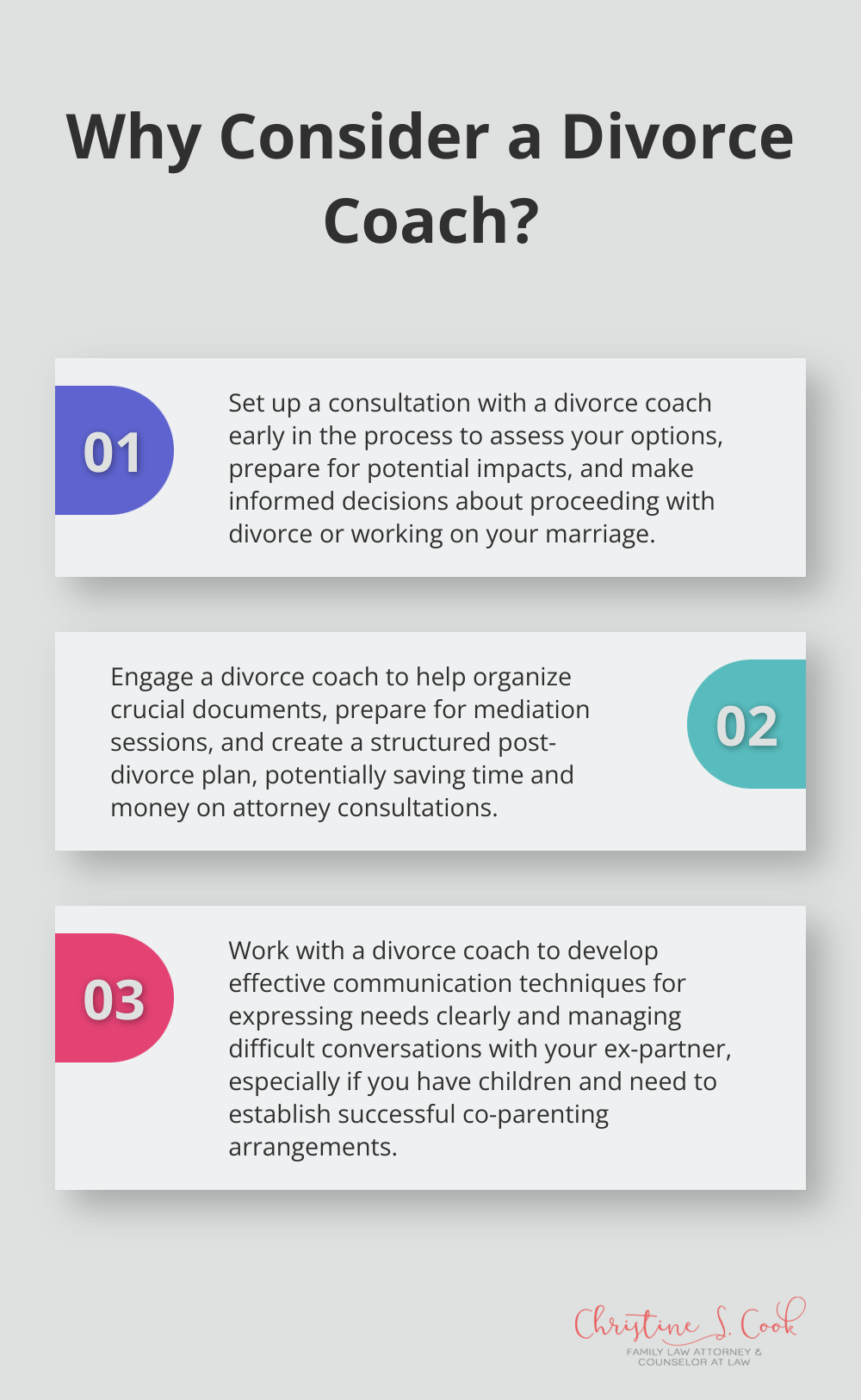 Infographic: Why Consider a Divorce Coach?